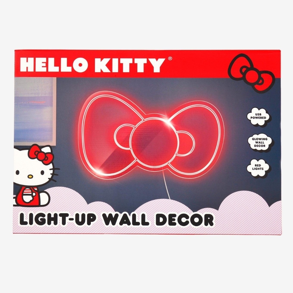 Hello Kitty Red Bow LED Decor
